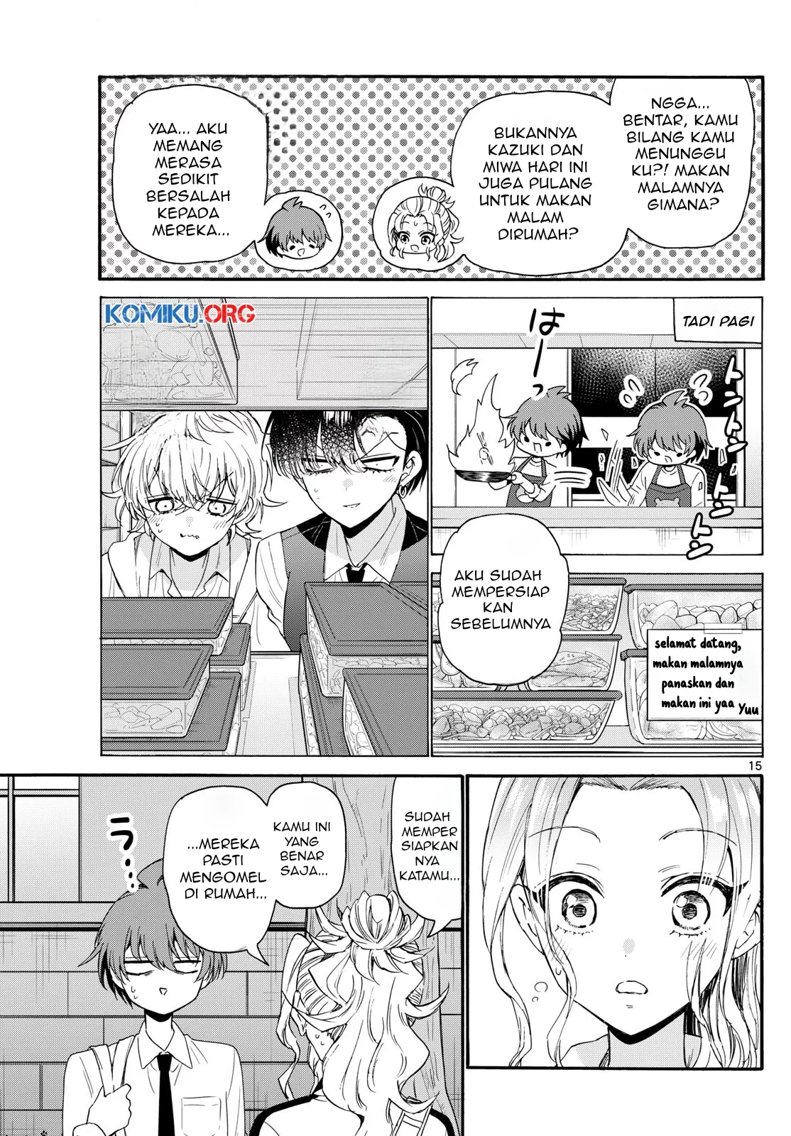 Mikadono Sanshimai wa Angai, Choroi Chapter 129 Gambar 16