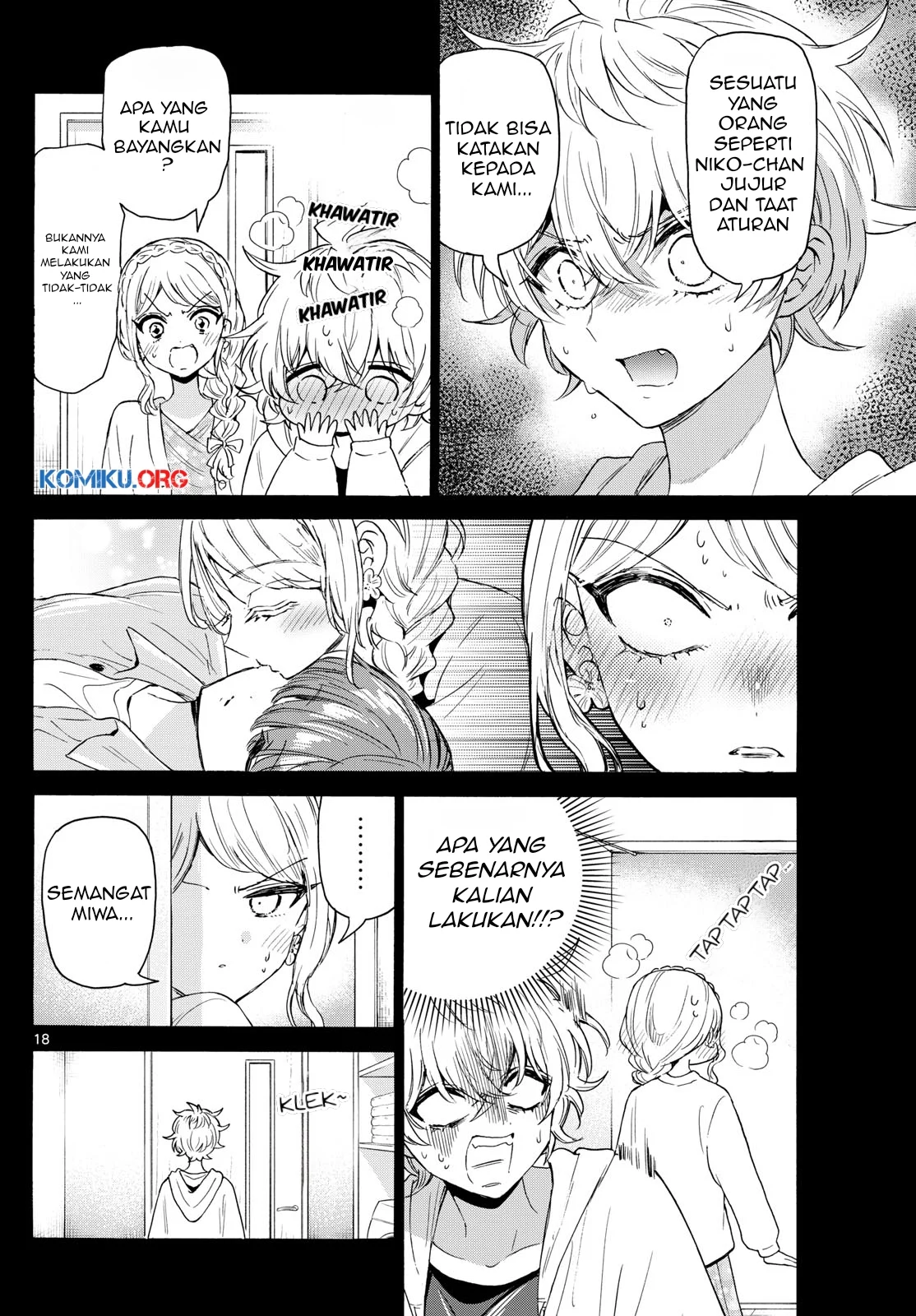 Mikadono Sanshimai wa Angai, Choroi Chapter 134 Gambar 17