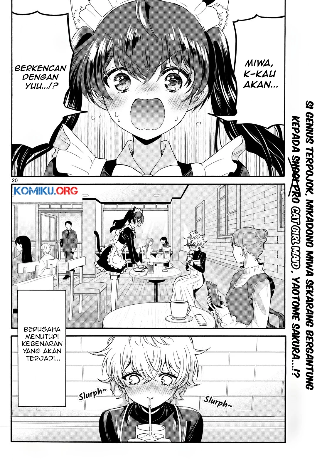 Mikadono Sanshimai wa Angai, Choroi Chapter 134 Gambar 19