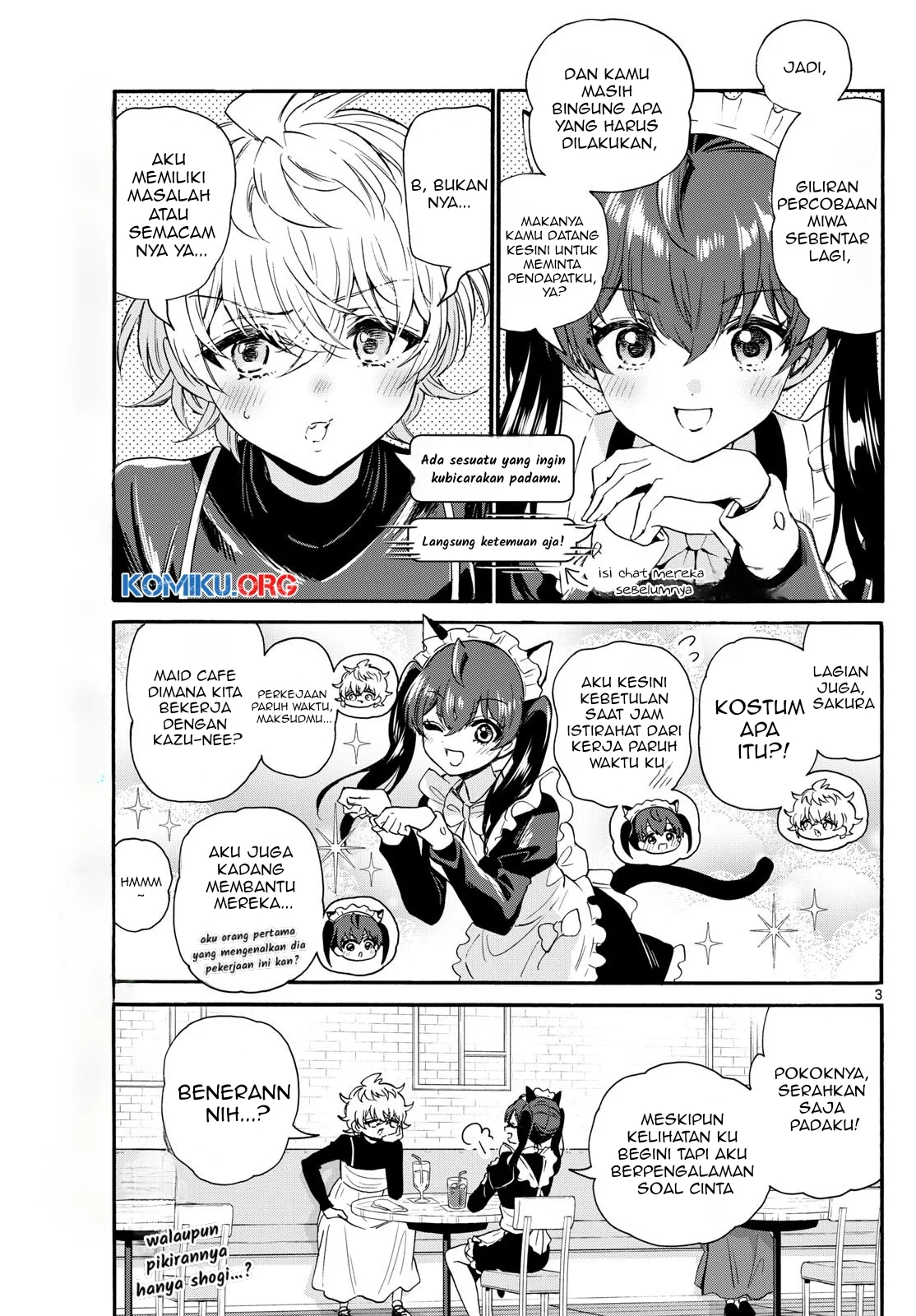 Mikadono Sanshimai wa Angai, Choroi Chapter 135 Gambar 4