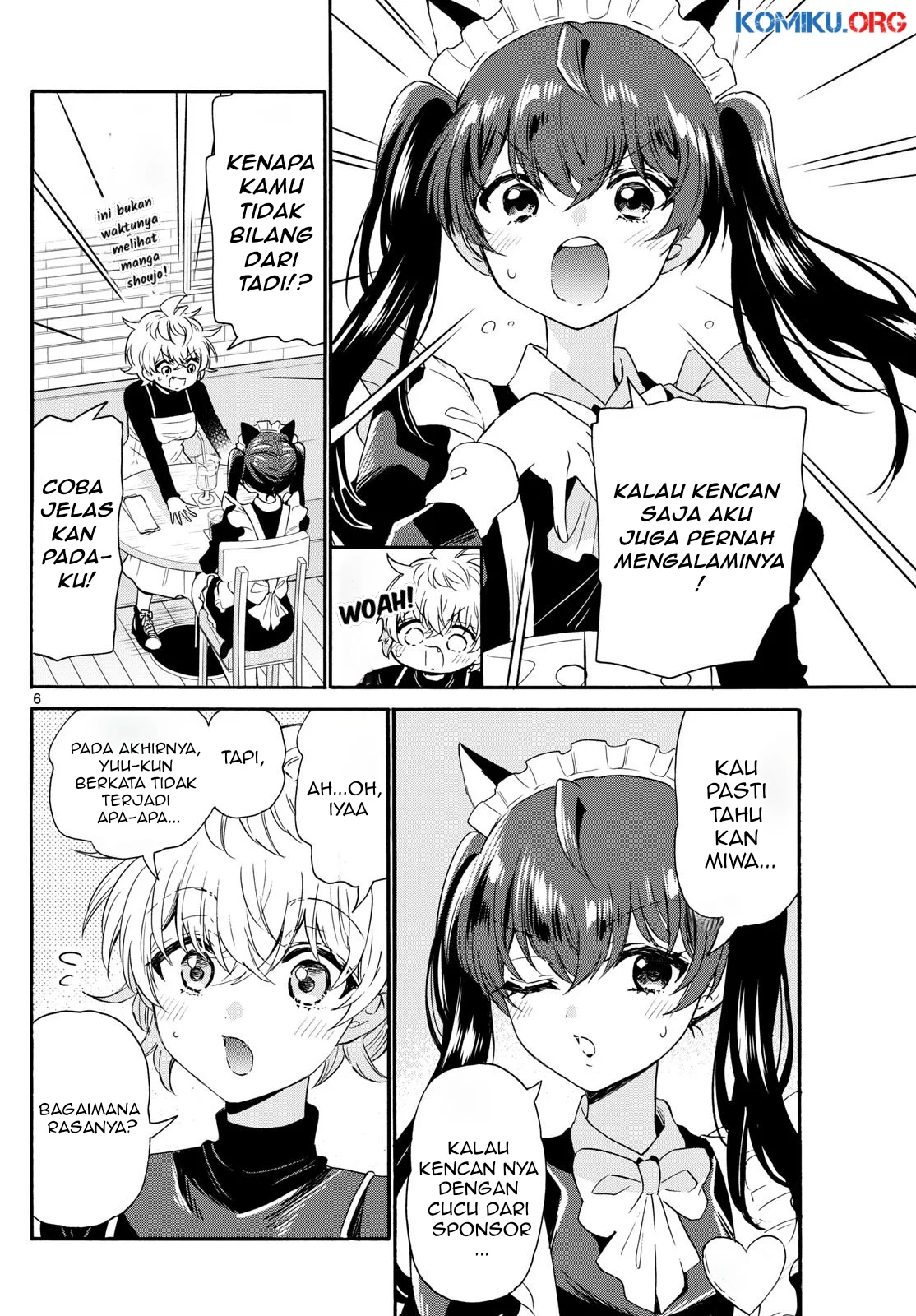 Mikadono Sanshimai wa Angai, Choroi Chapter 135 Gambar 7