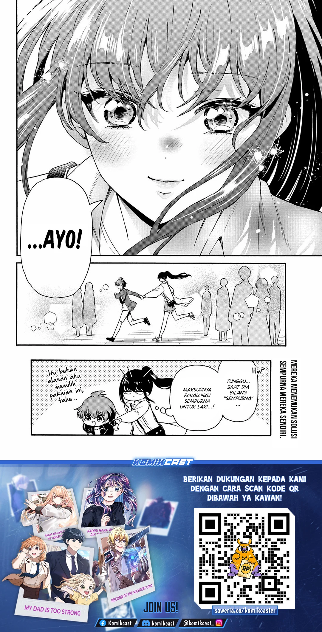 Mikadono Sanshimai wa Angai, Choroi Chapter 147 Gambar 18