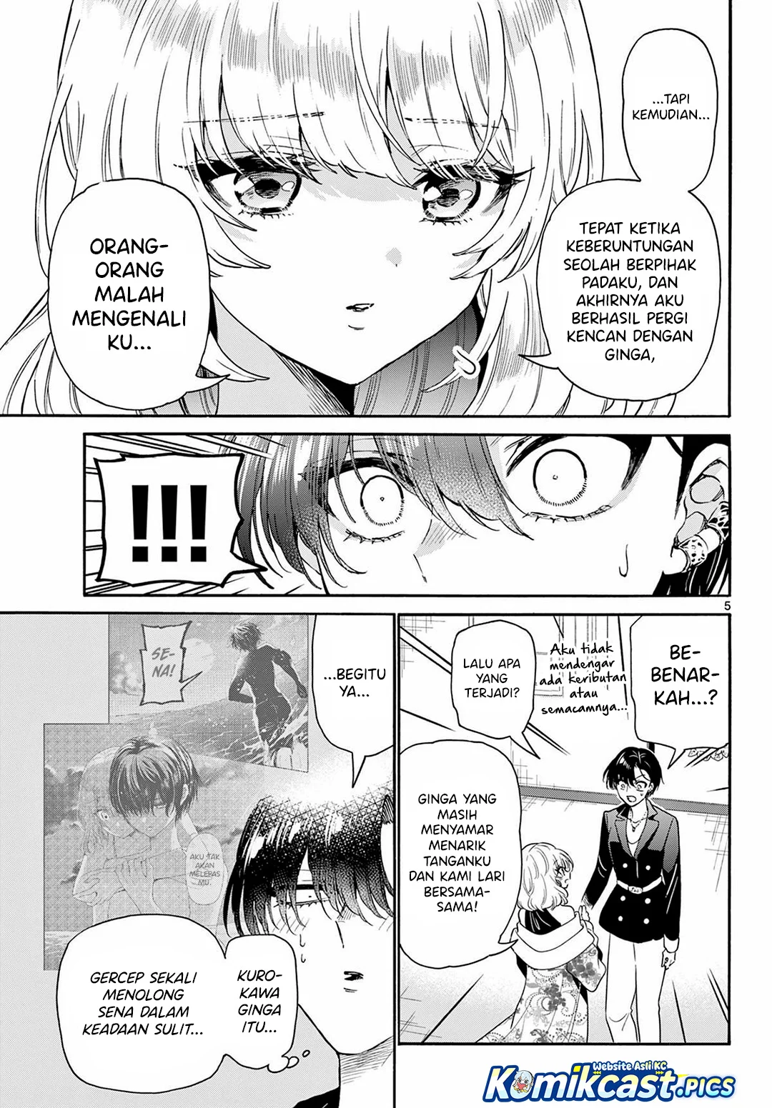 Mikadono Sanshimai wa Angai, Choroi Chapter 147 Gambar 5