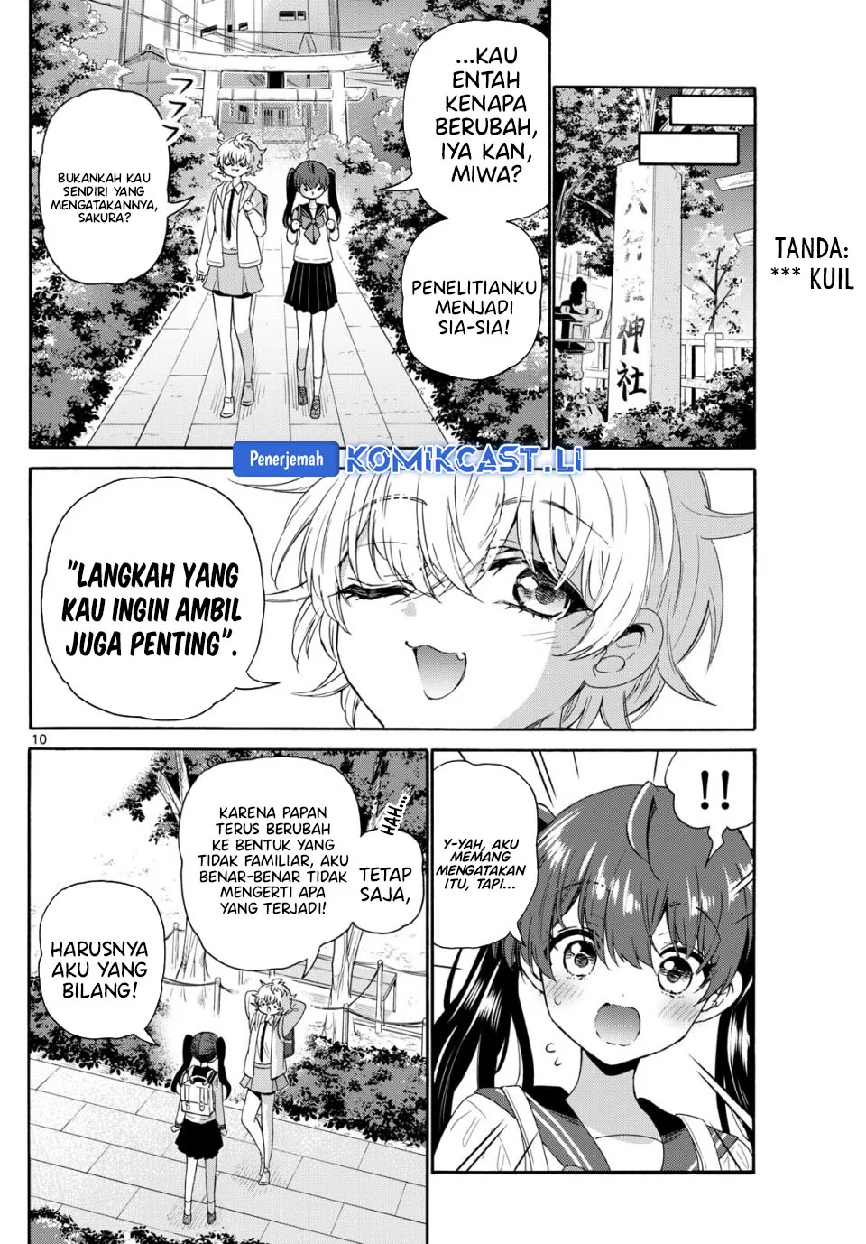 Mikadono Sanshimai wa Angai, Choroi Chapter 140 Gambar 10