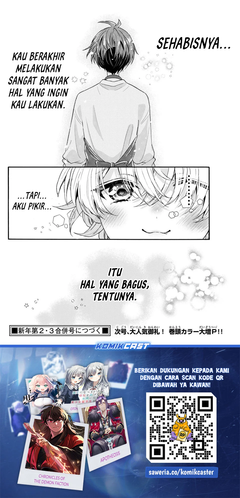 Mikadono Sanshimai wa Angai, Choroi Chapter 140 Gambar 18