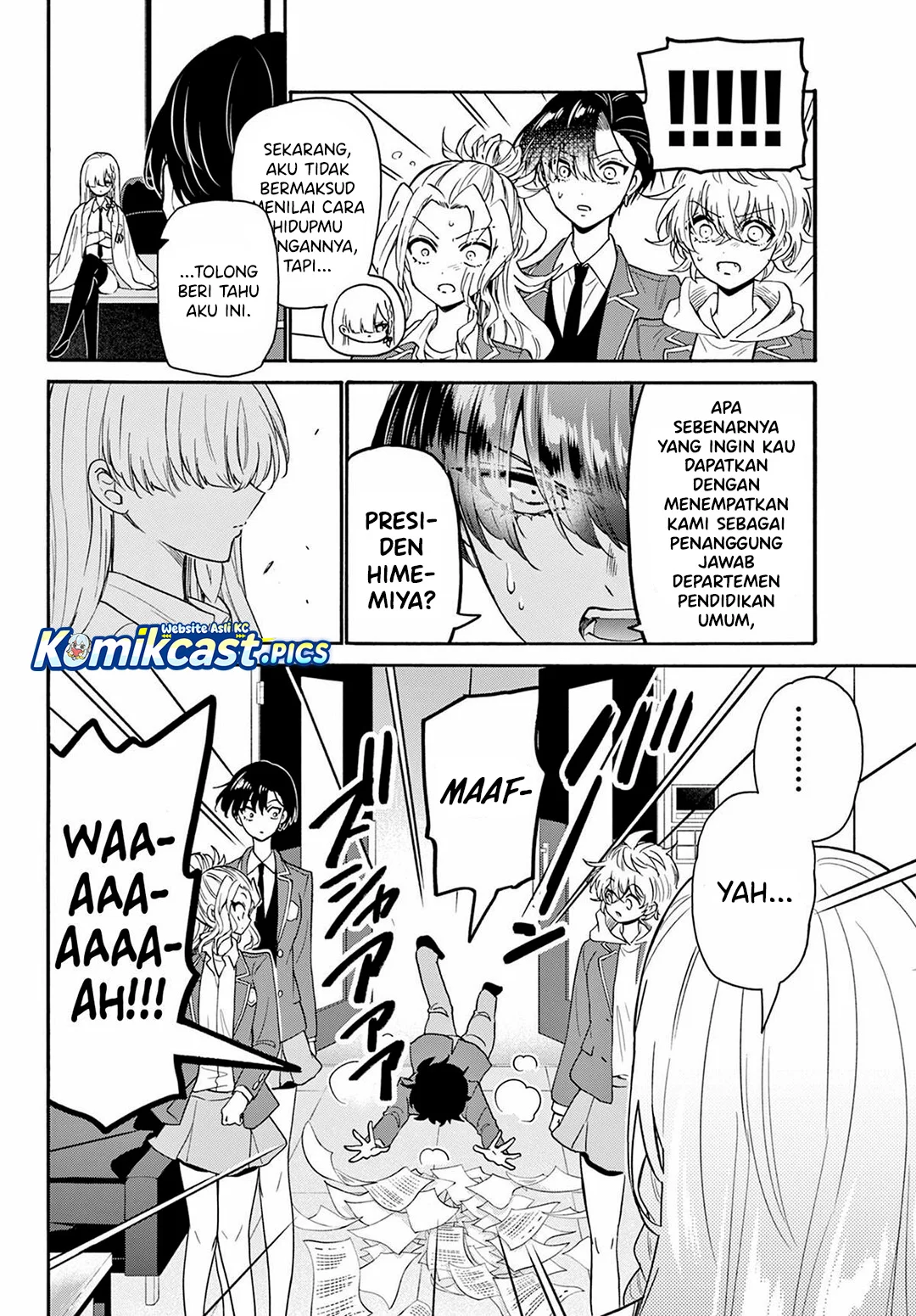 Mikadono Sanshimai wa Angai, Choroi Chapter 156 Gambar 14