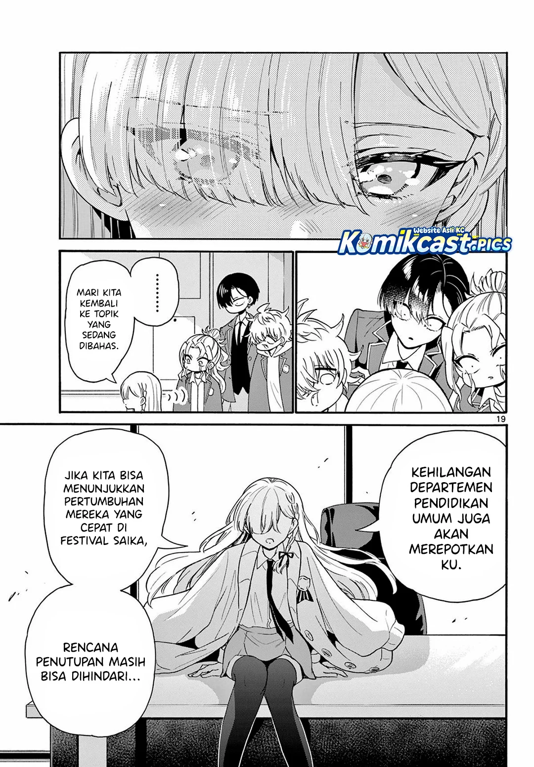 Mikadono Sanshimai wa Angai, Choroi Chapter 156 Gambar 19