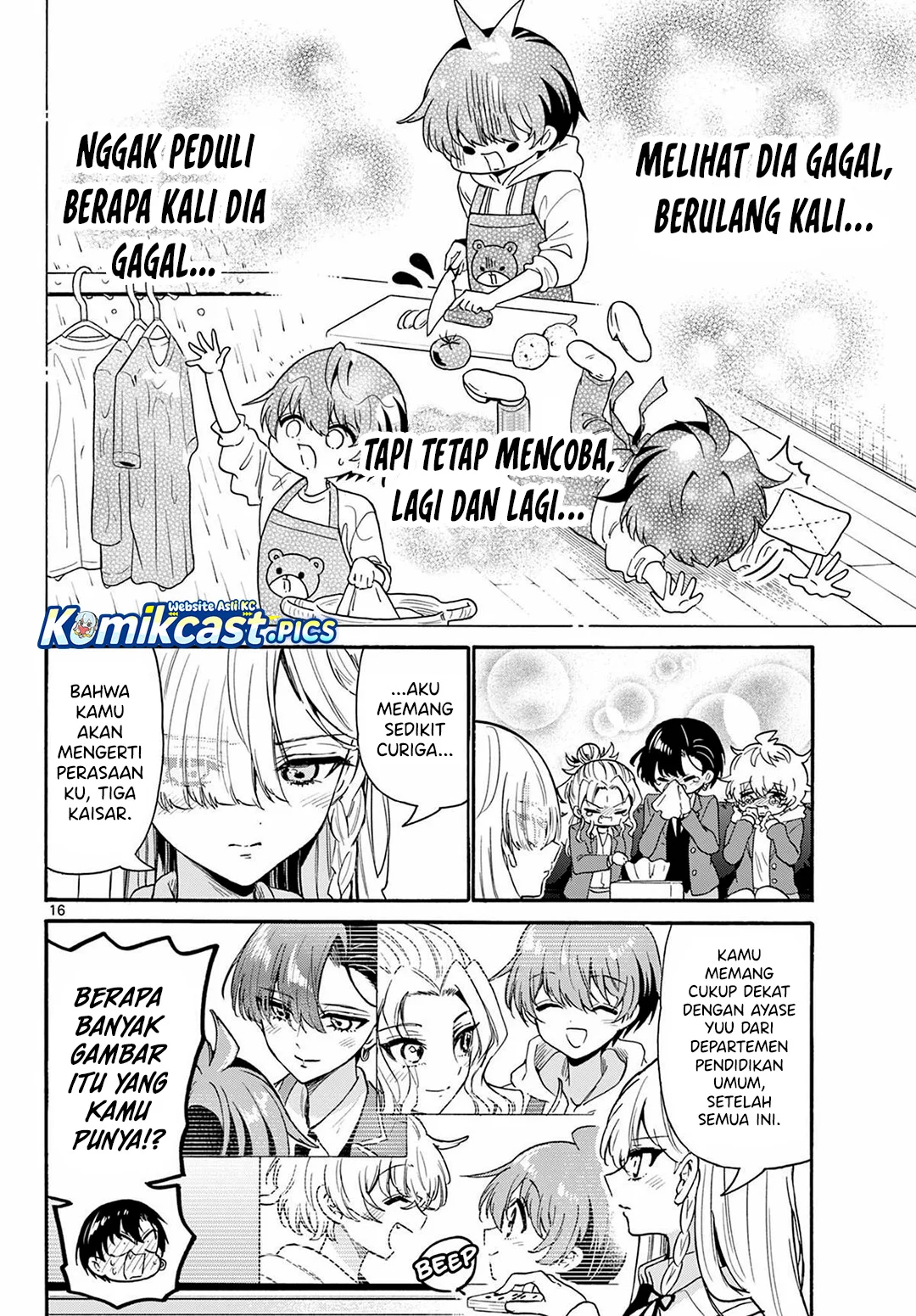 Mikadono Sanshimai wa Angai, Choroi Chapter 157 Gambar 16