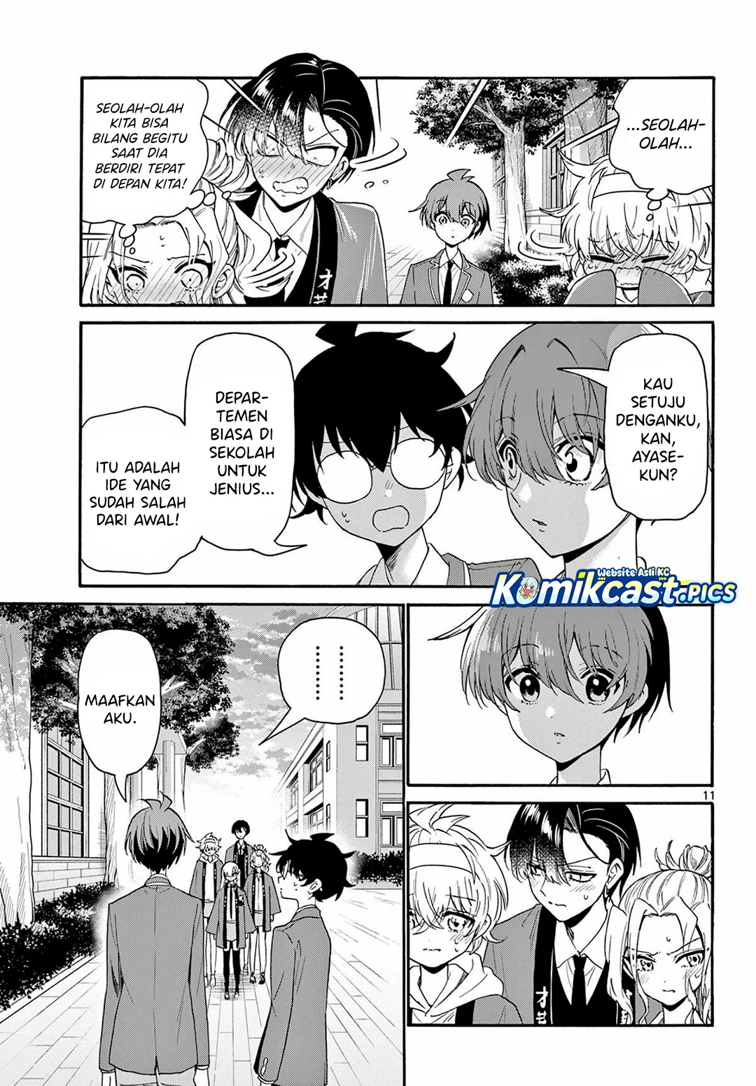 Mikadono Sanshimai wa Angai, Choroi Chapter 158 Gambar 11