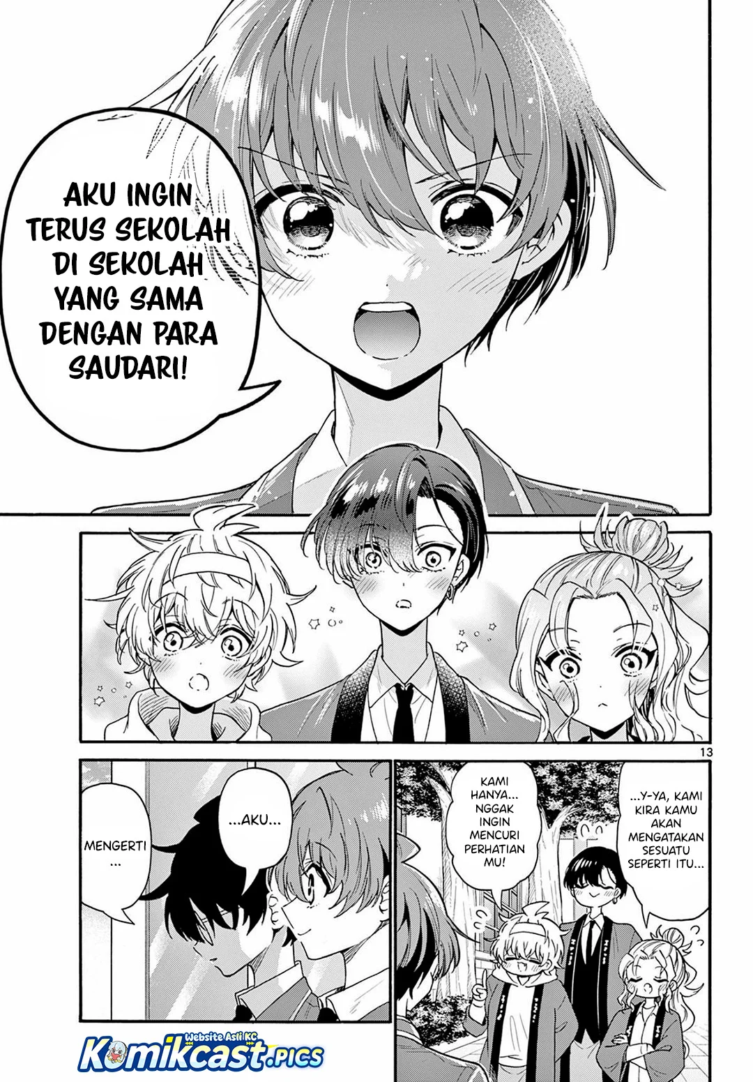 Mikadono Sanshimai wa Angai, Choroi Chapter 158 Gambar 13