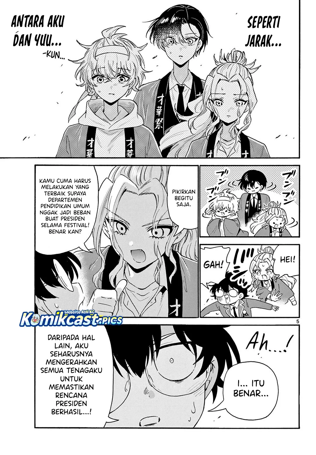 Mikadono Sanshimai wa Angai, Choroi Chapter 159 Gambar 6