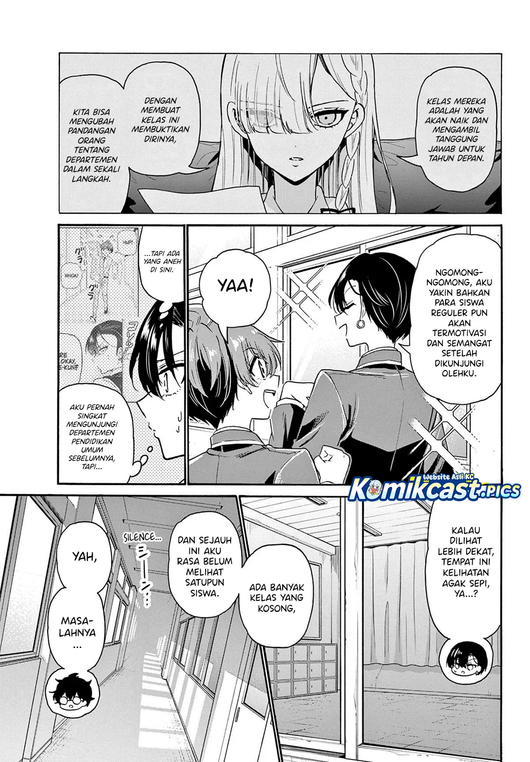 Mikadono Sanshimai wa Angai, Choroi Chapter 159 Gambar 8