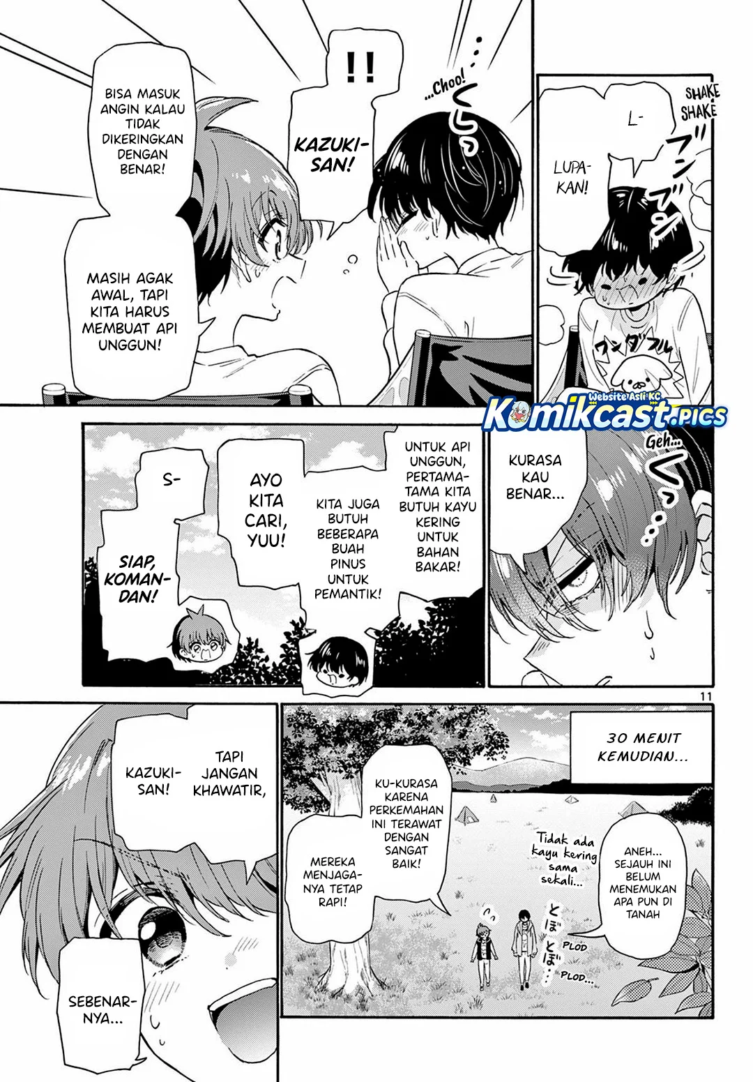 Mikadono Sanshimai wa Angai, Choroi Chapter 150 Gambar 11