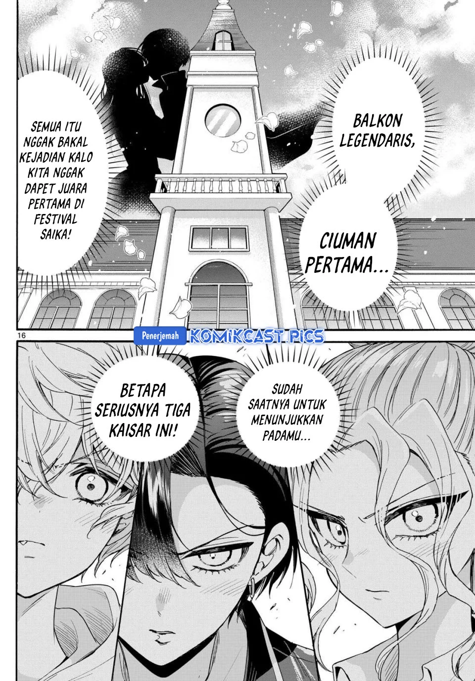 Mikadono Sanshimai wa Angai, Choroi Chapter 164 Gambar 14