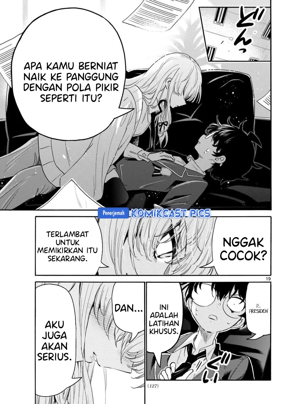 Mikadono Sanshimai wa Angai, Choroi Chapter 164 Gambar 17