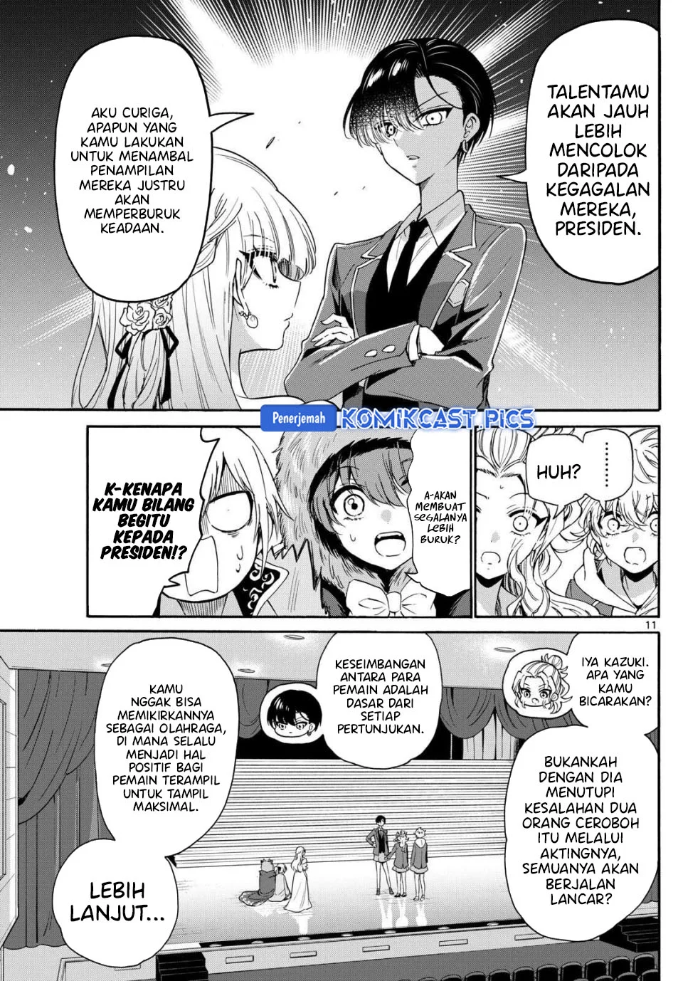 Mikadono Sanshimai wa Angai, Choroi Chapter 164 Gambar 9