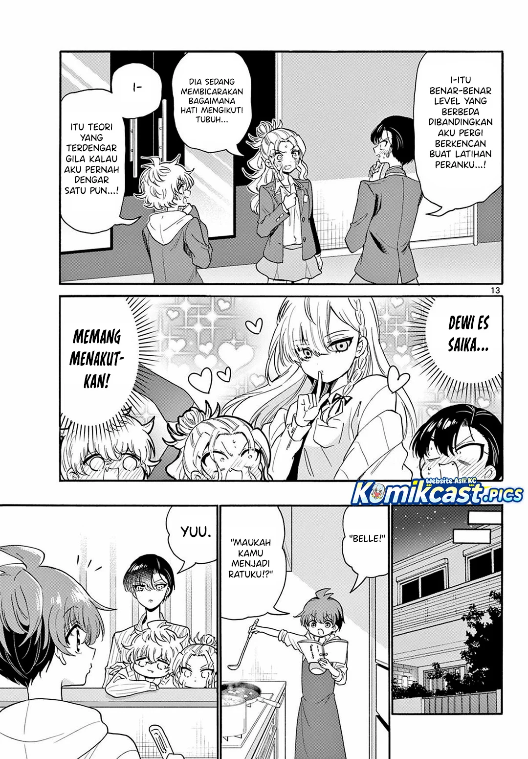 Mikadono Sanshimai wa Angai, Choroi Chapter 165 Gambar 13