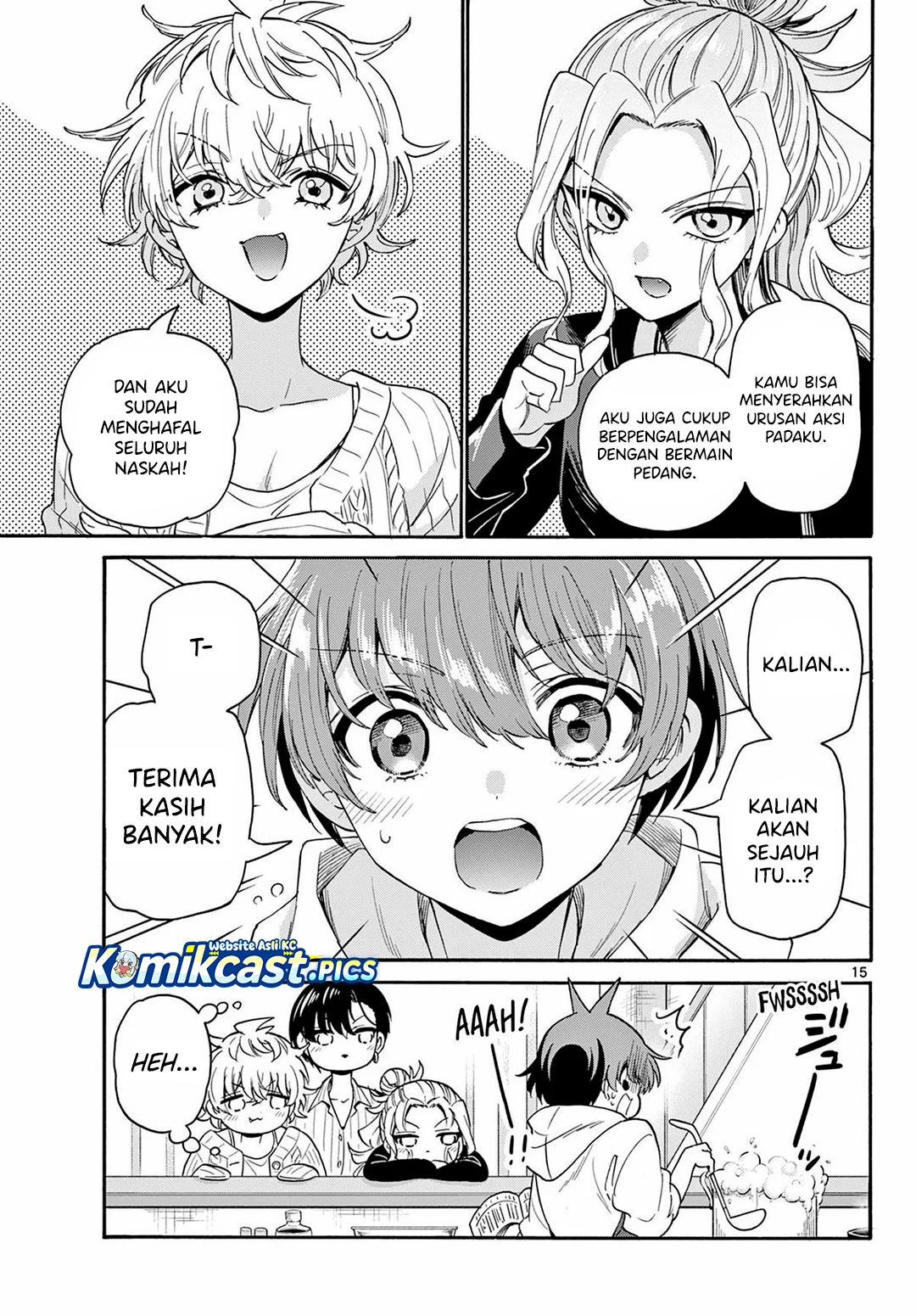 Mikadono Sanshimai wa Angai, Choroi Chapter 165 Gambar 15