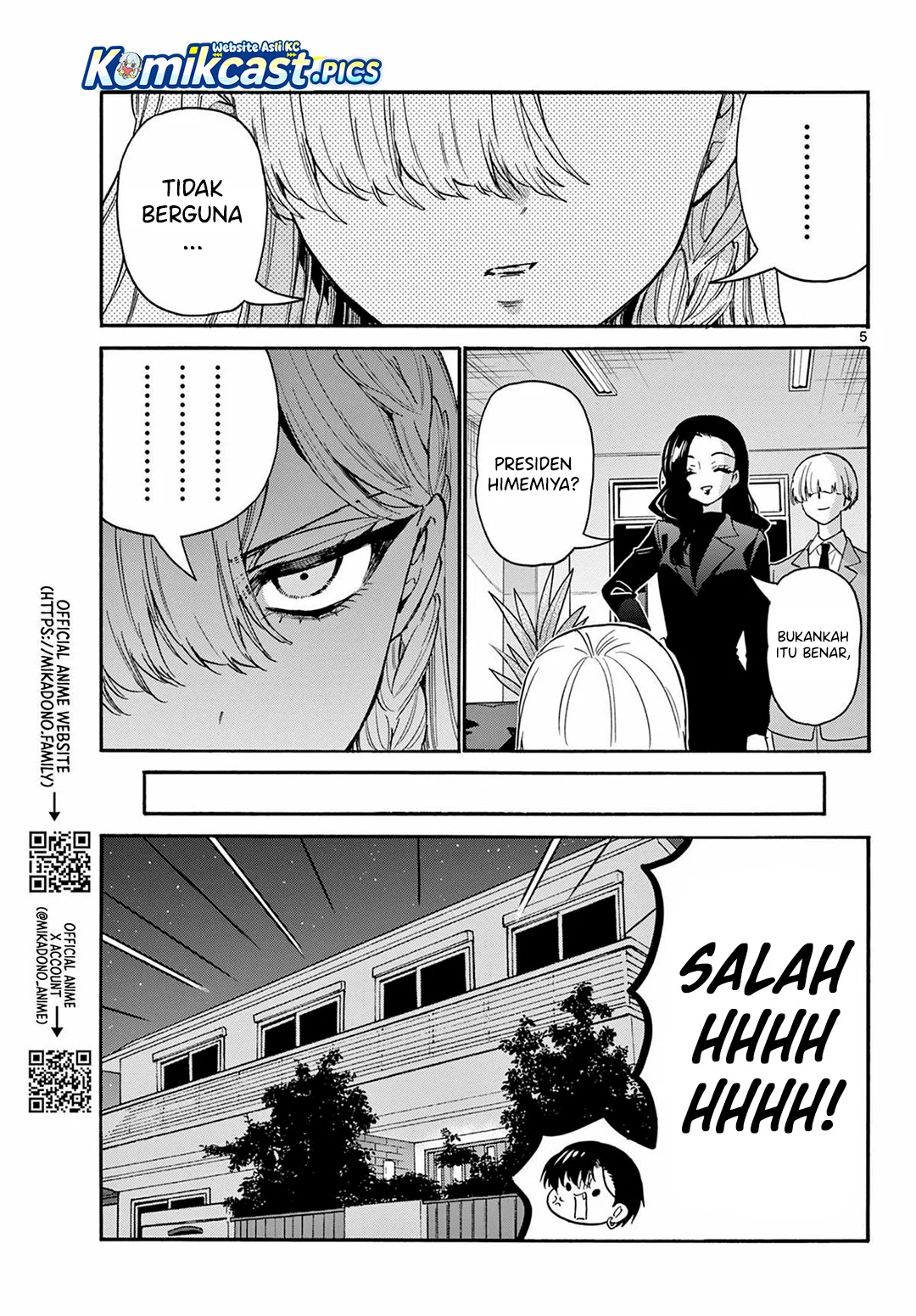 Mikadono Sanshimai wa Angai, Choroi Chapter 166 Gambar 5
