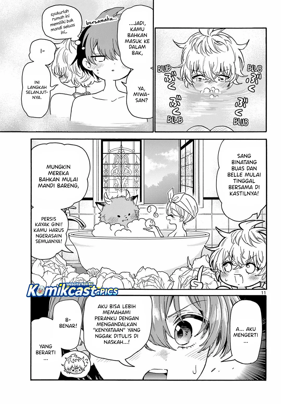 Mikadono Sanshimai wa Angai, Choroi Chapter 167 Gambar 9