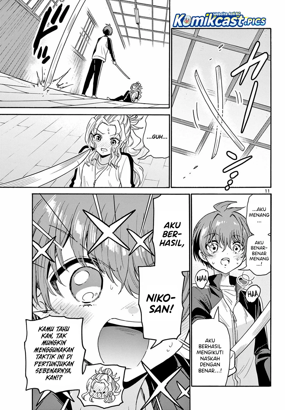 Mikadono Sanshimai wa Angai, Choroi Chapter 168 Gambar 11