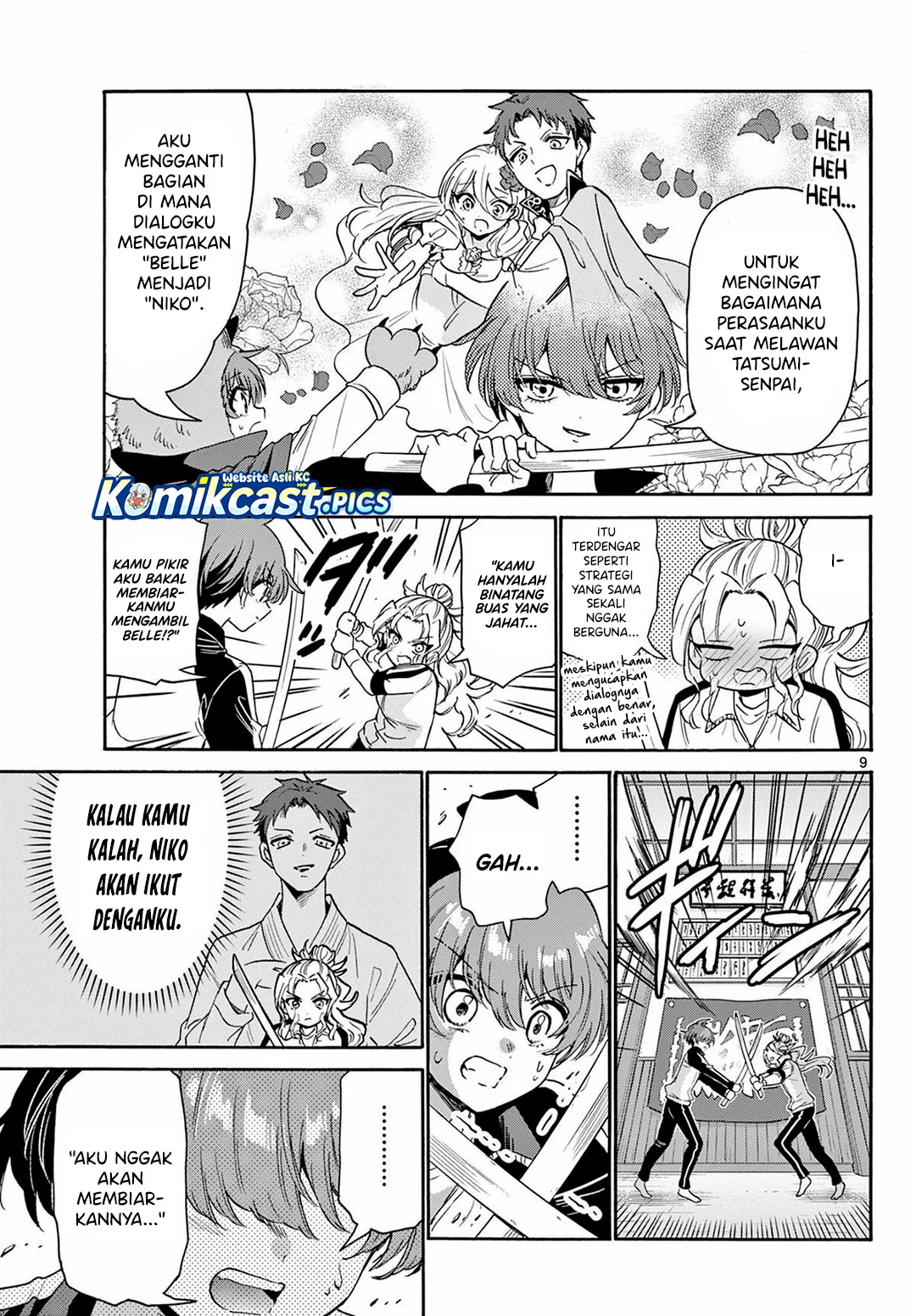 Mikadono Sanshimai wa Angai, Choroi Chapter 168 Gambar 9