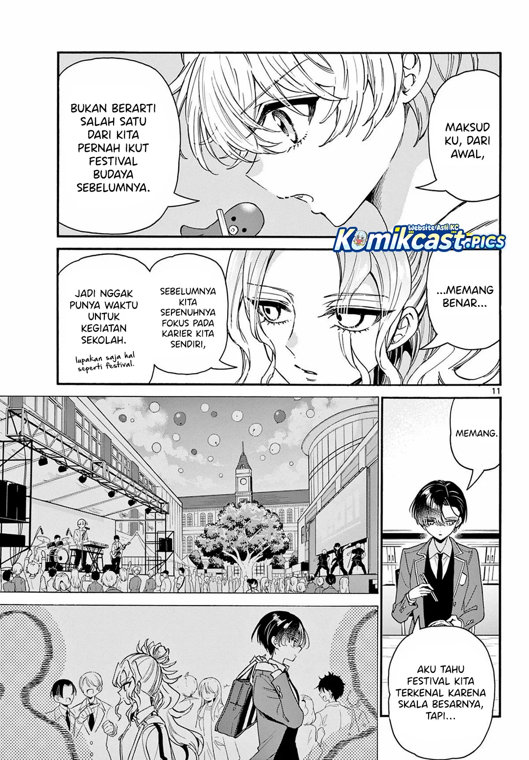 Mikadono Sanshimai wa Angai, Choroi Chapter 161 Gambar 12
