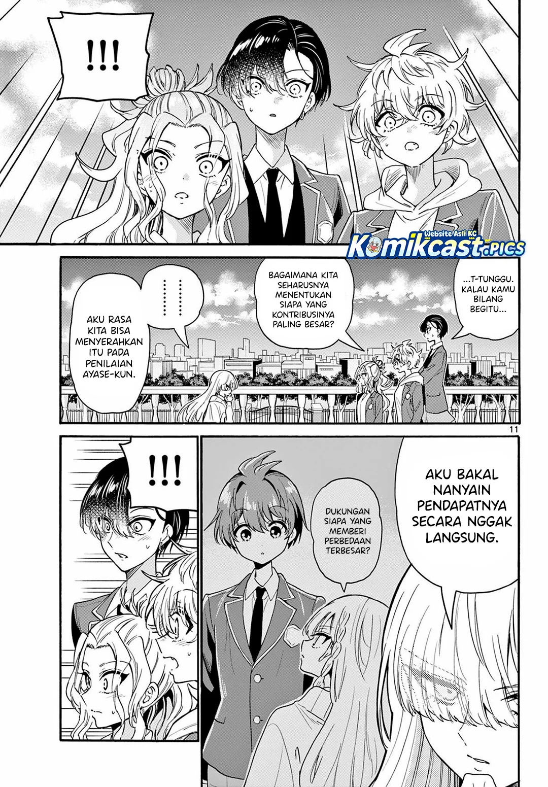 Mikadono Sanshimai wa Angai, Choroi Chapter 162 Gambar 11