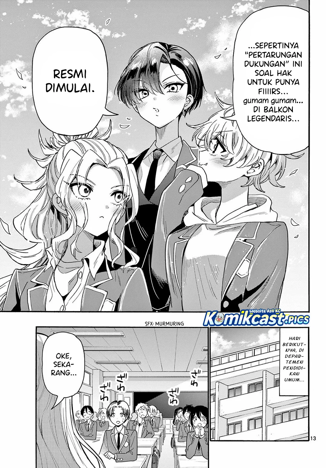 Mikadono Sanshimai wa Angai, Choroi Chapter 162 Gambar 13
