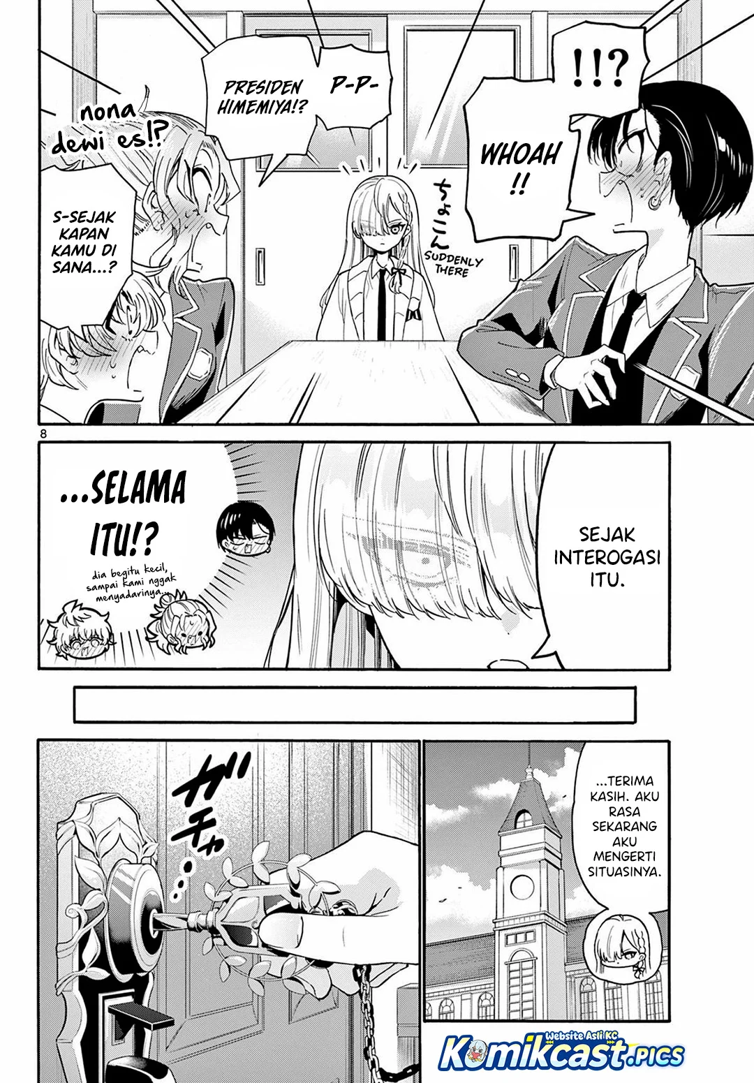 Mikadono Sanshimai wa Angai, Choroi Chapter 162 Gambar 8