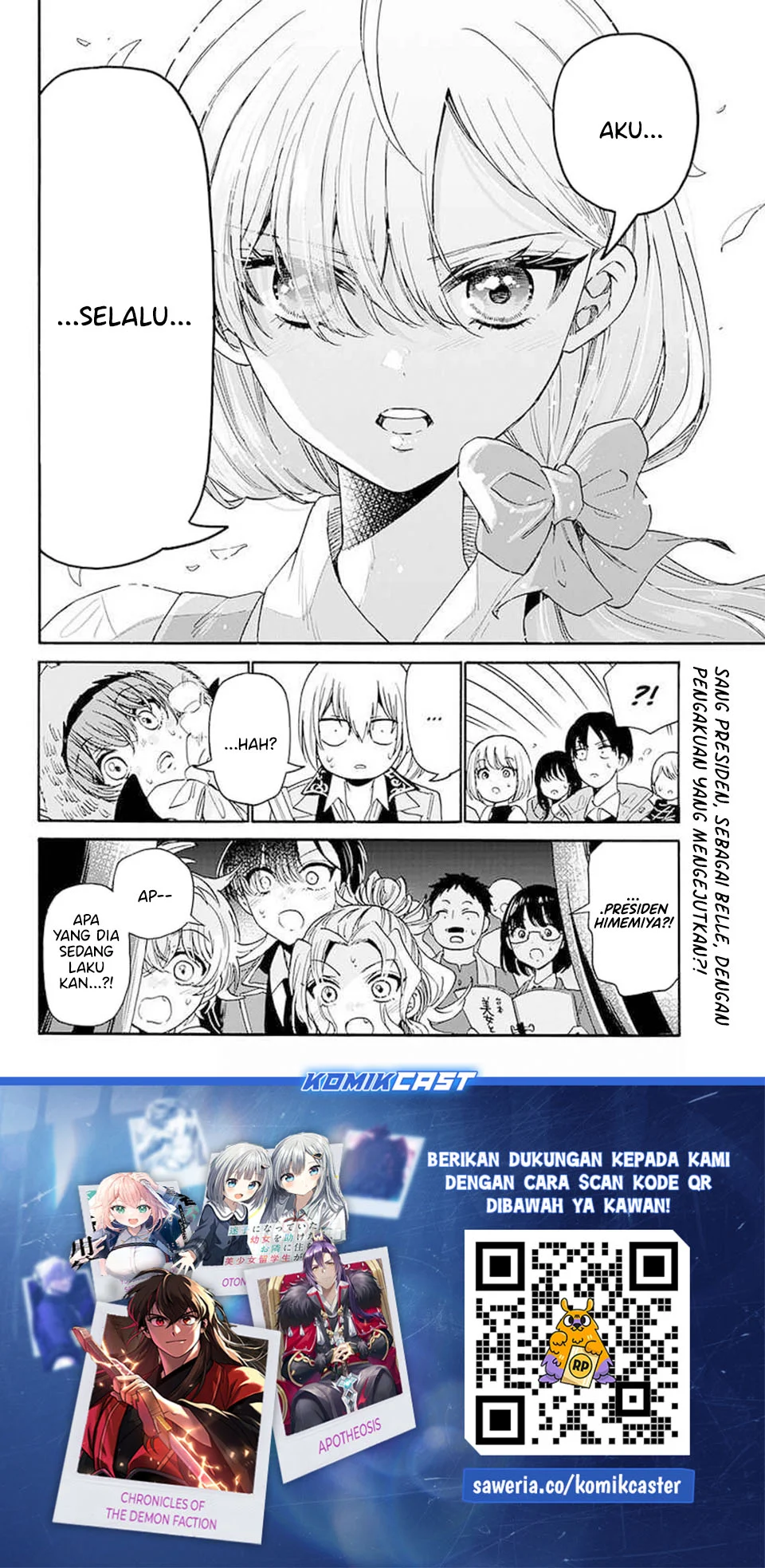 Mikadono Sanshimai wa Angai, Choroi Chapter 176 Gambar 20