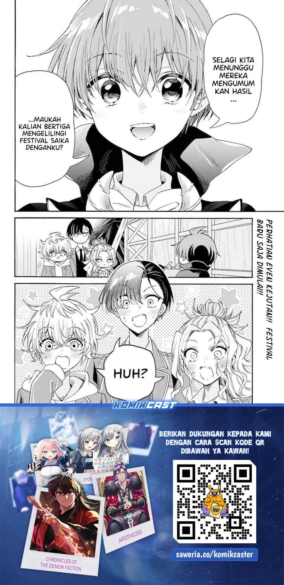 Mikadono Sanshimai wa Angai, Choroi Chapter 177 Gambar 18