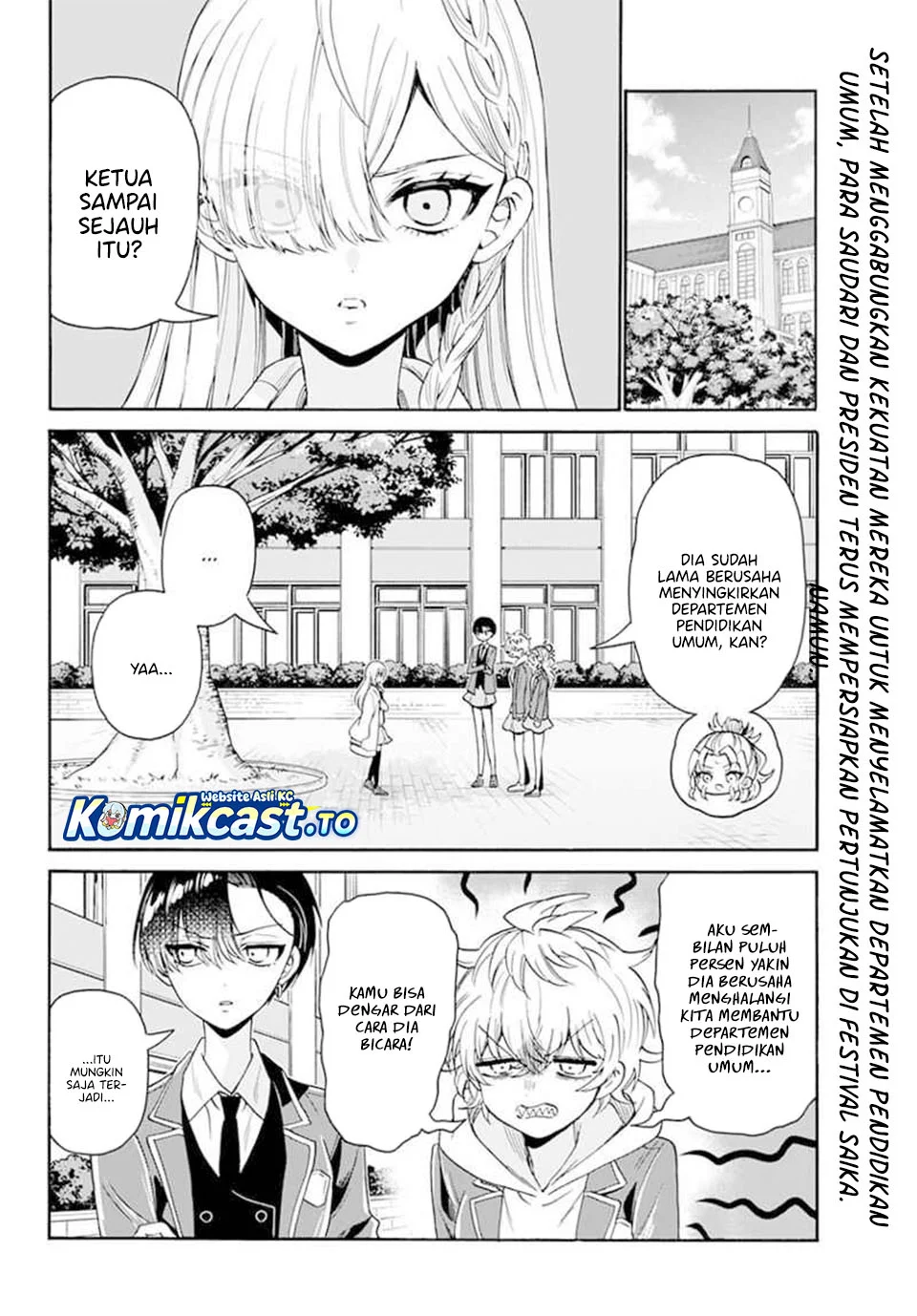 Mikadono Sanshimai wa Angai, Choroi Chapter 171 Gambar 3