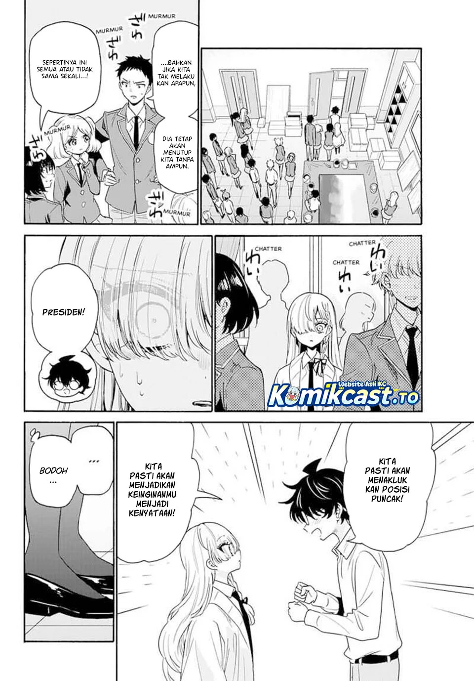 Mikadono Sanshimai wa Angai, Choroi Chapter 172 Gambar 13