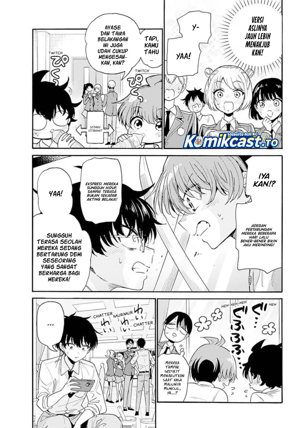 Mikadono Sanshimai wa Angai, Choroi Chapter 172 Gambar 4