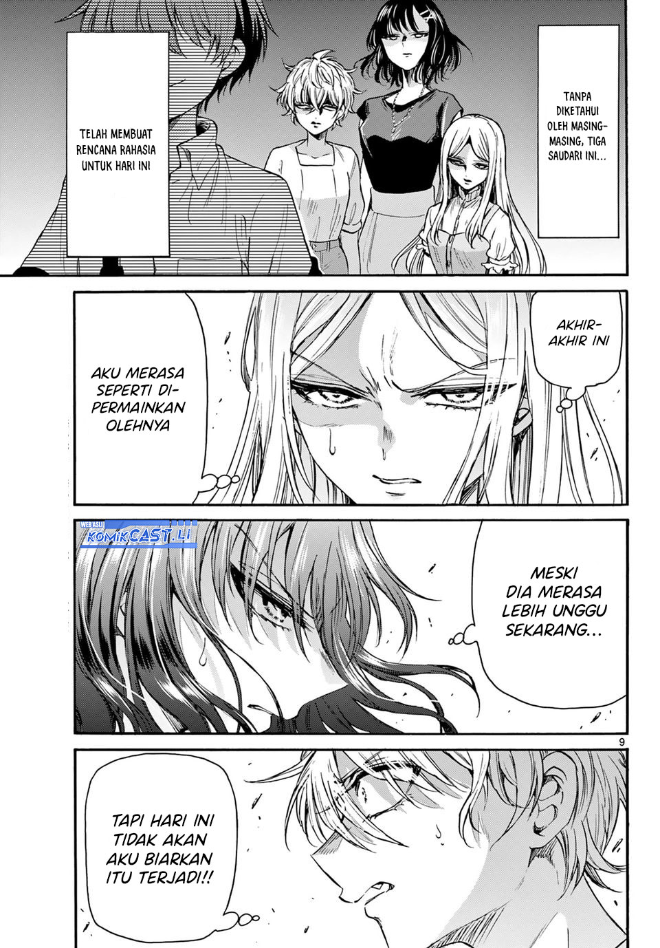 Mikadono Sanshimai wa Angai, Choroi Chapter 34 Gambar 9