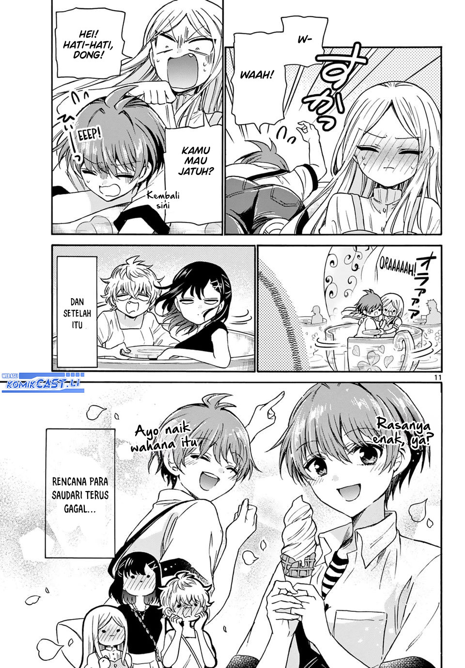 Mikadono Sanshimai wa Angai, Choroi Chapter 35 Gambar 11