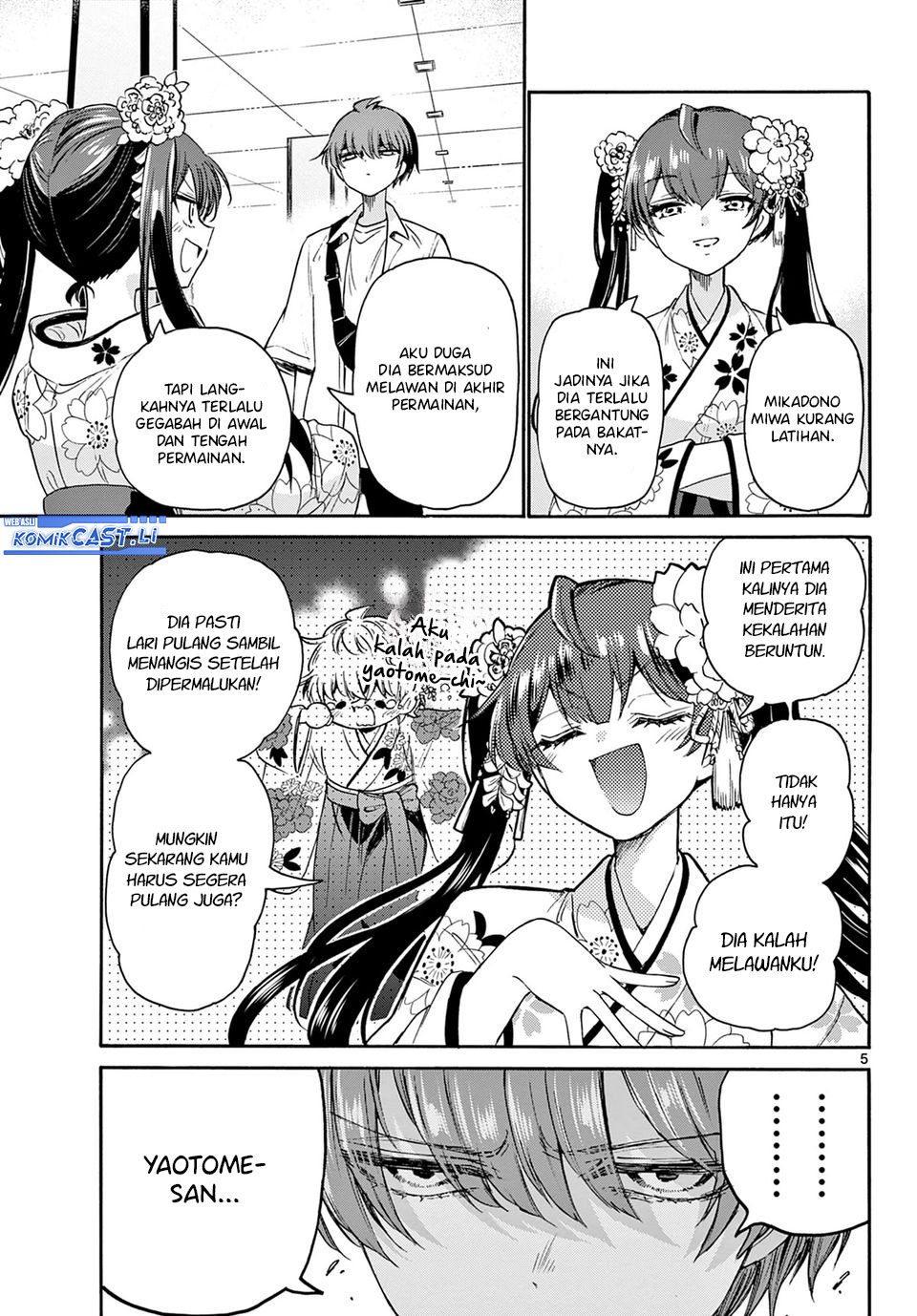 Mikadono Sanshimai wa Angai, Choroi Chapter 40 Gambar 5