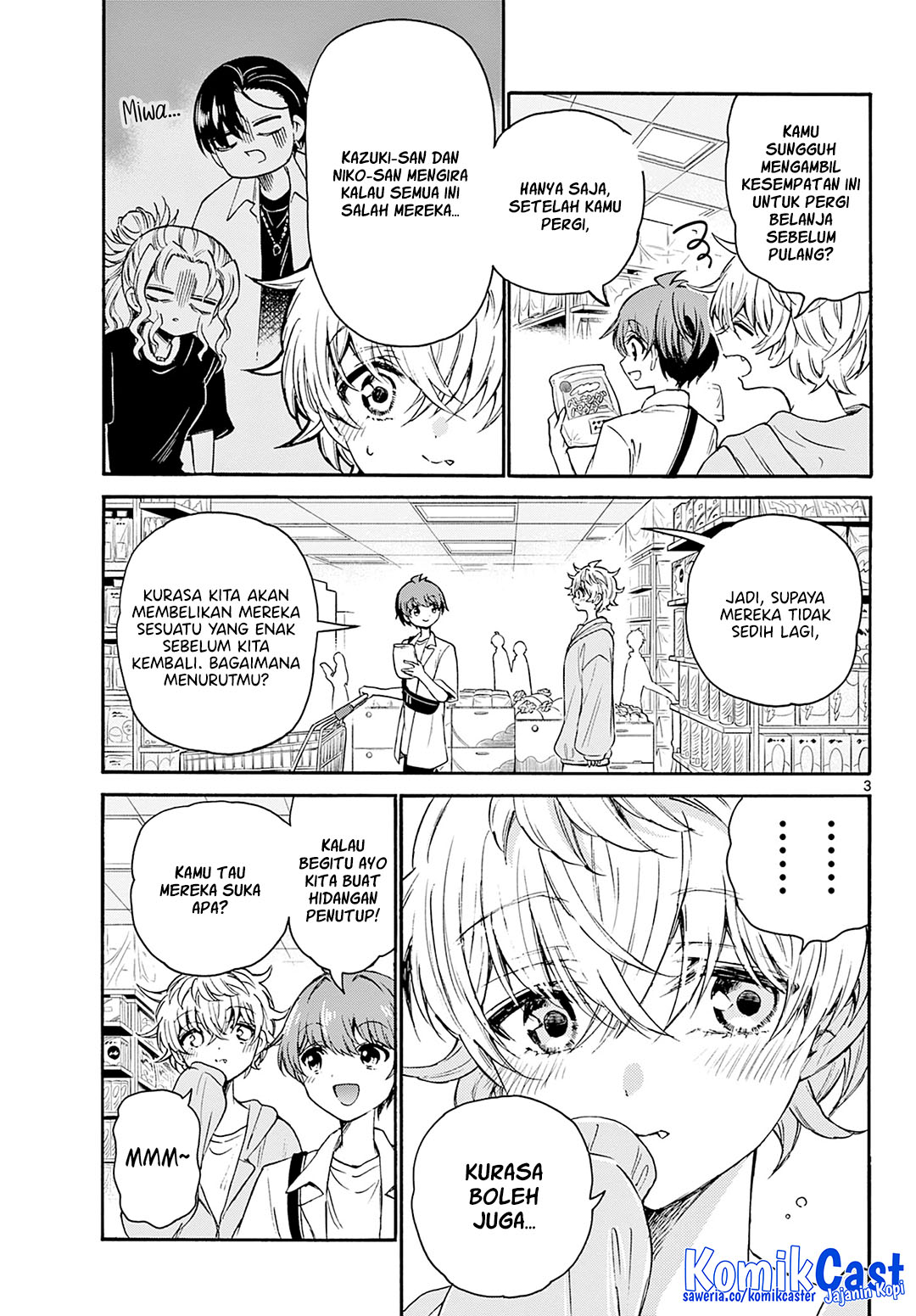 Mikadono Sanshimai wa Angai, Choroi Chapter 42 Gambar 3