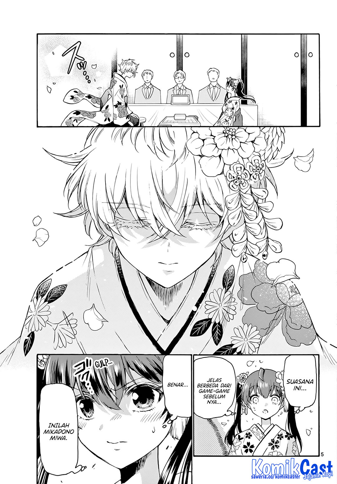 Mikadono Sanshimai wa Angai, Choroi Chapter 44 Gambar 5