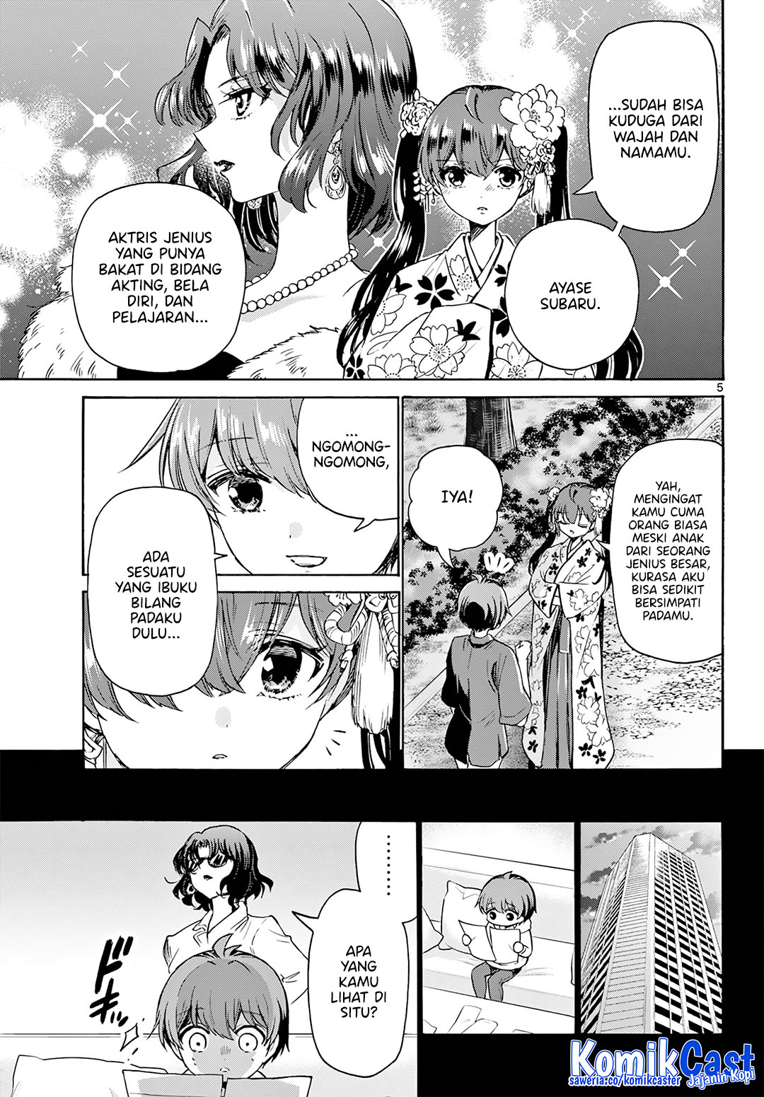 Mikadono Sanshimai wa Angai, Choroi Chapter 46 Gambar 5