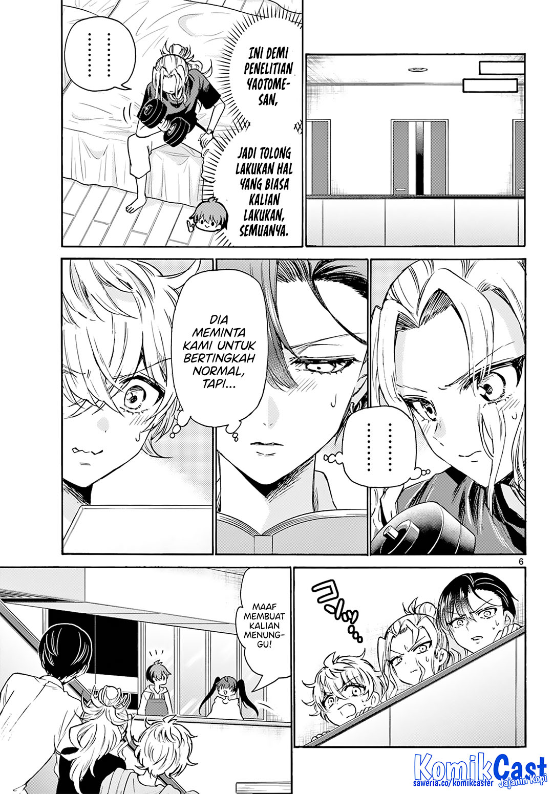 Mikadono Sanshimai wa Angai, Choroi Chapter 47 Gambar 6