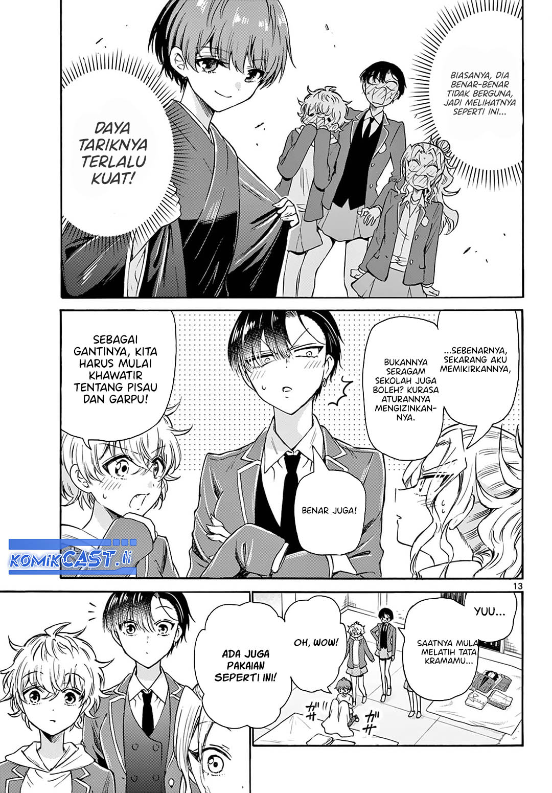 Mikadono Sanshimai wa Angai, Choroi Chapter 54 Gambar 13