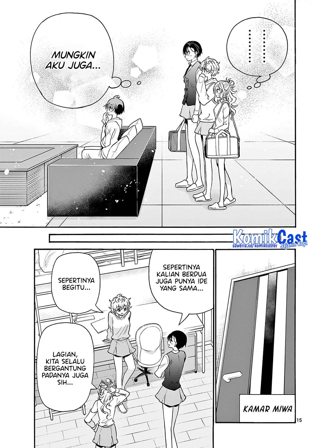 Mikadono Sanshimai wa Angai, Choroi Chapter 57 Gambar 15