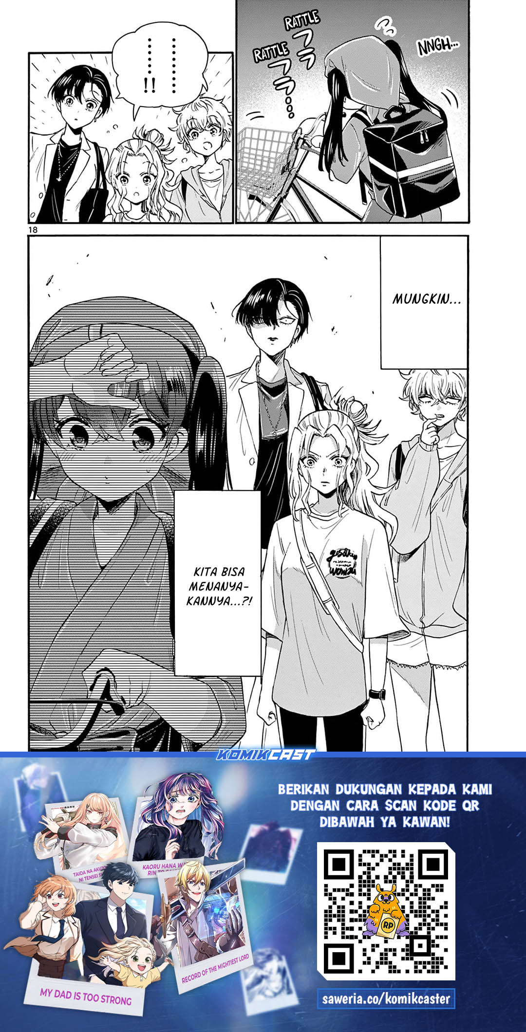 Mikadono Sanshimai wa Angai, Choroi Chapter 58 Gambar 18