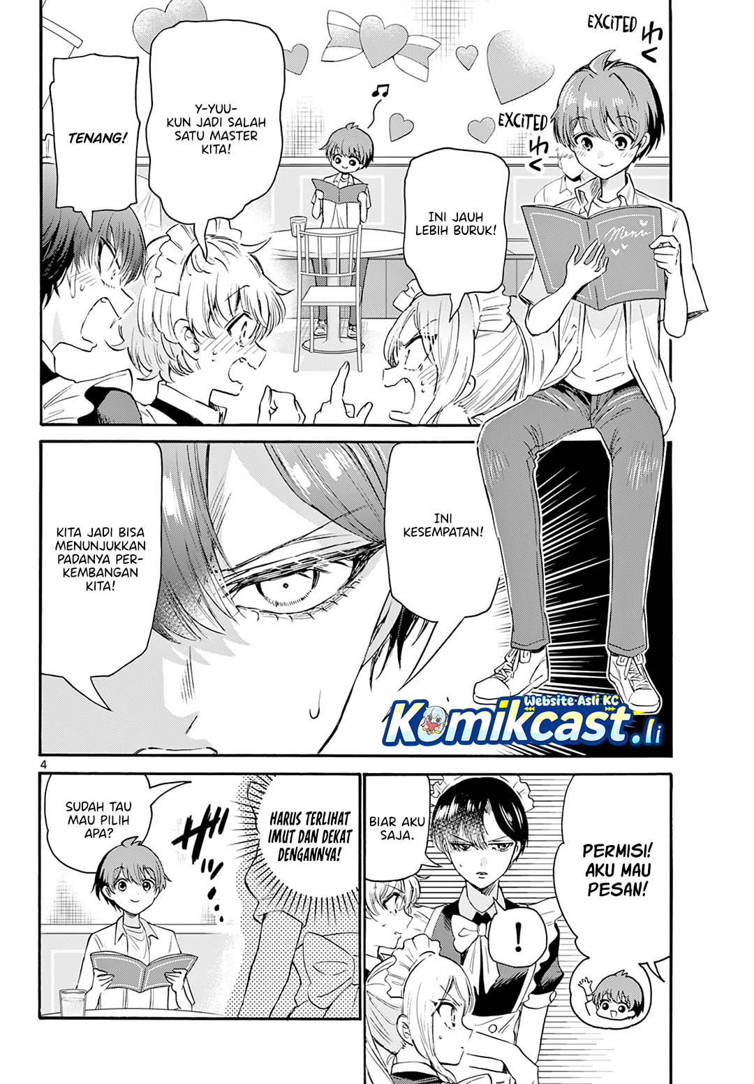 Mikadono Sanshimai wa Angai, Choroi Chapter 65 Gambar 4