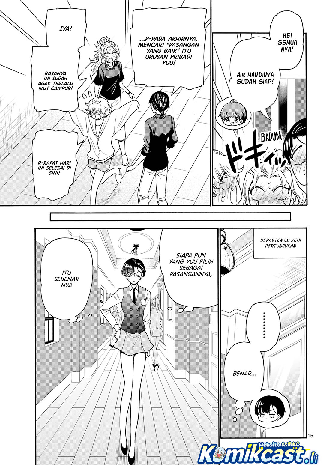 Mikadono Sanshimai wa Angai, Choroi Chapter 67 Gambar 15