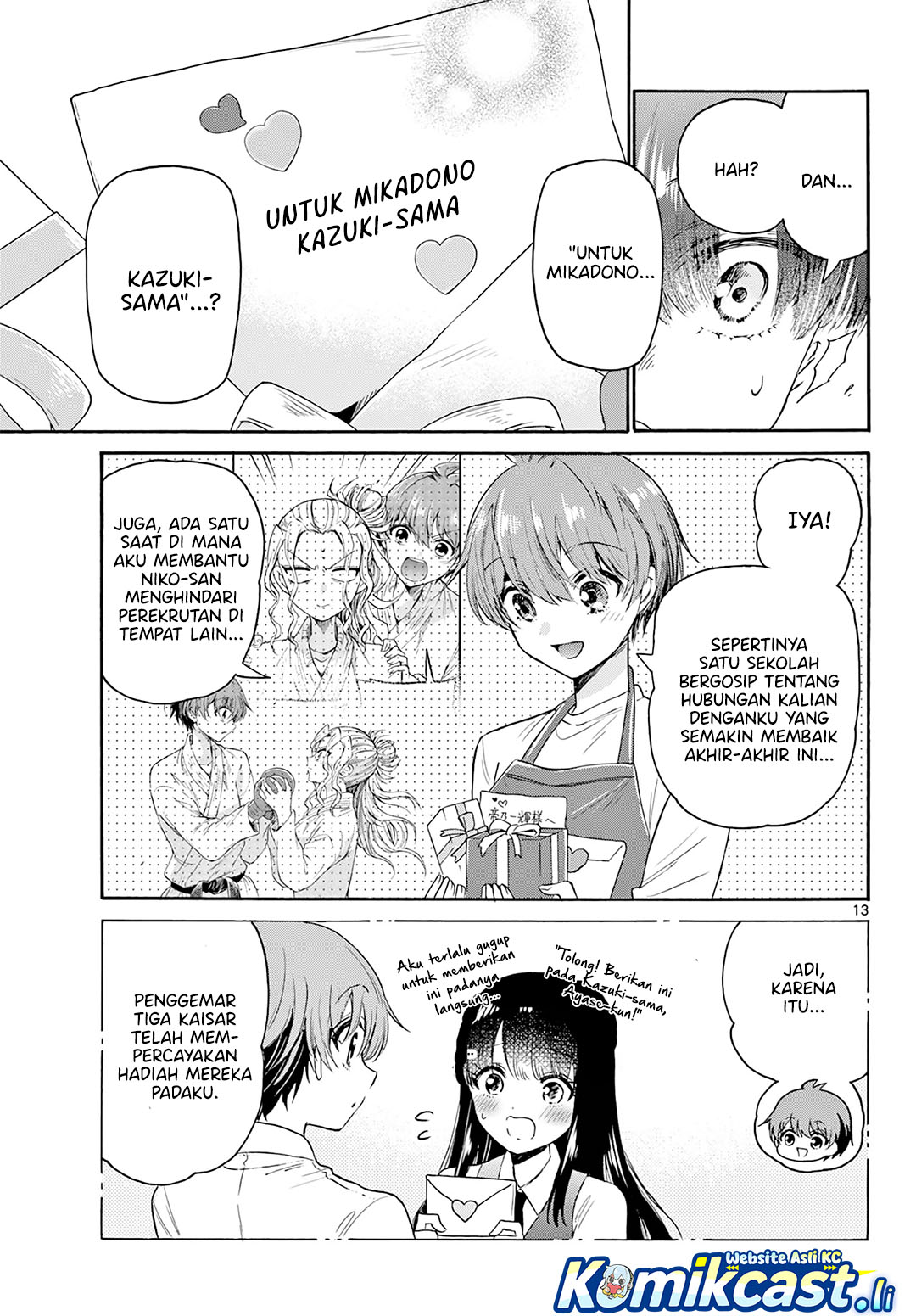 Mikadono Sanshimai wa Angai, Choroi Chapter 68 Gambar 13