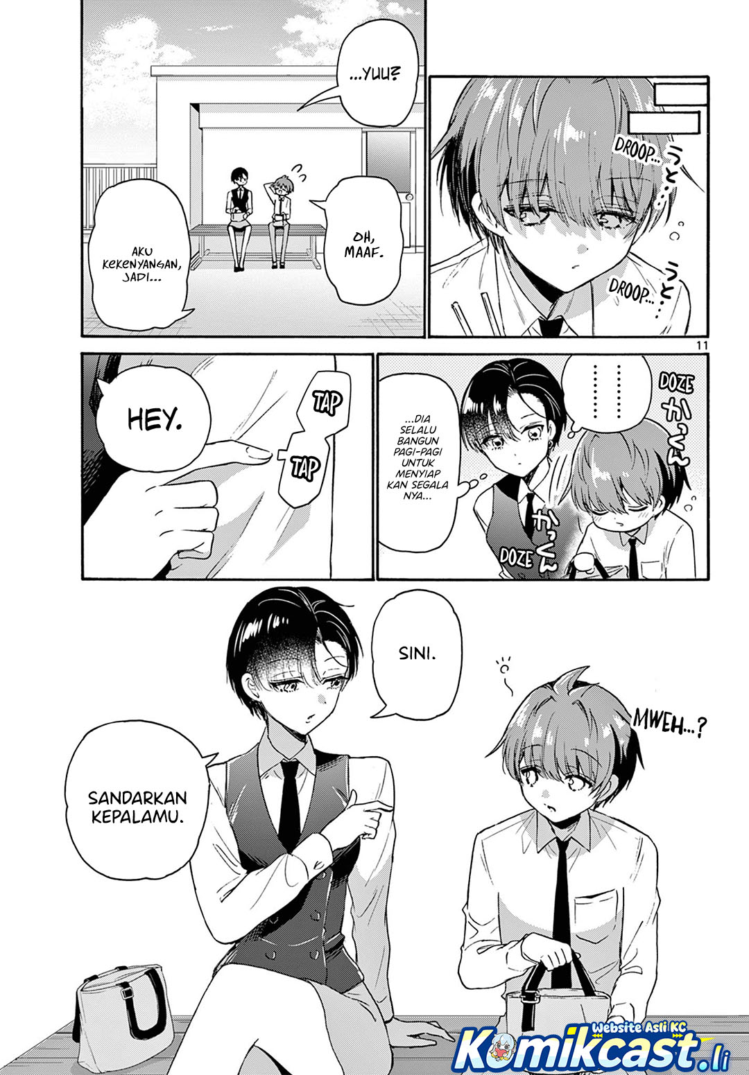 Mikadono Sanshimai wa Angai, Choroi Chapter 70 Gambar 11