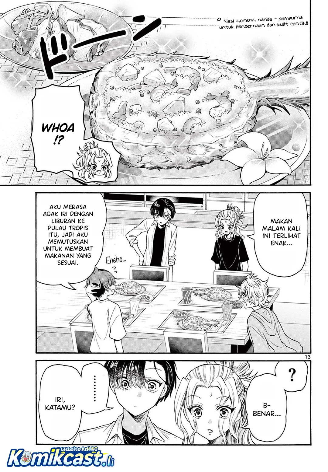 Mikadono Sanshimai wa Angai, Choroi Chapter 77 Gambar 13